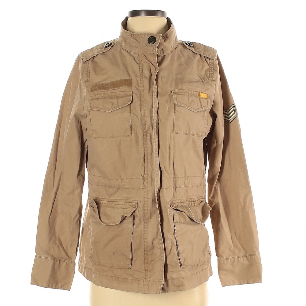 Old Navy Utility Jacket in Khaki